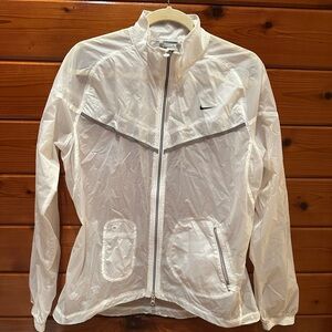 Nike Women's Lightweight White Utility Jacket